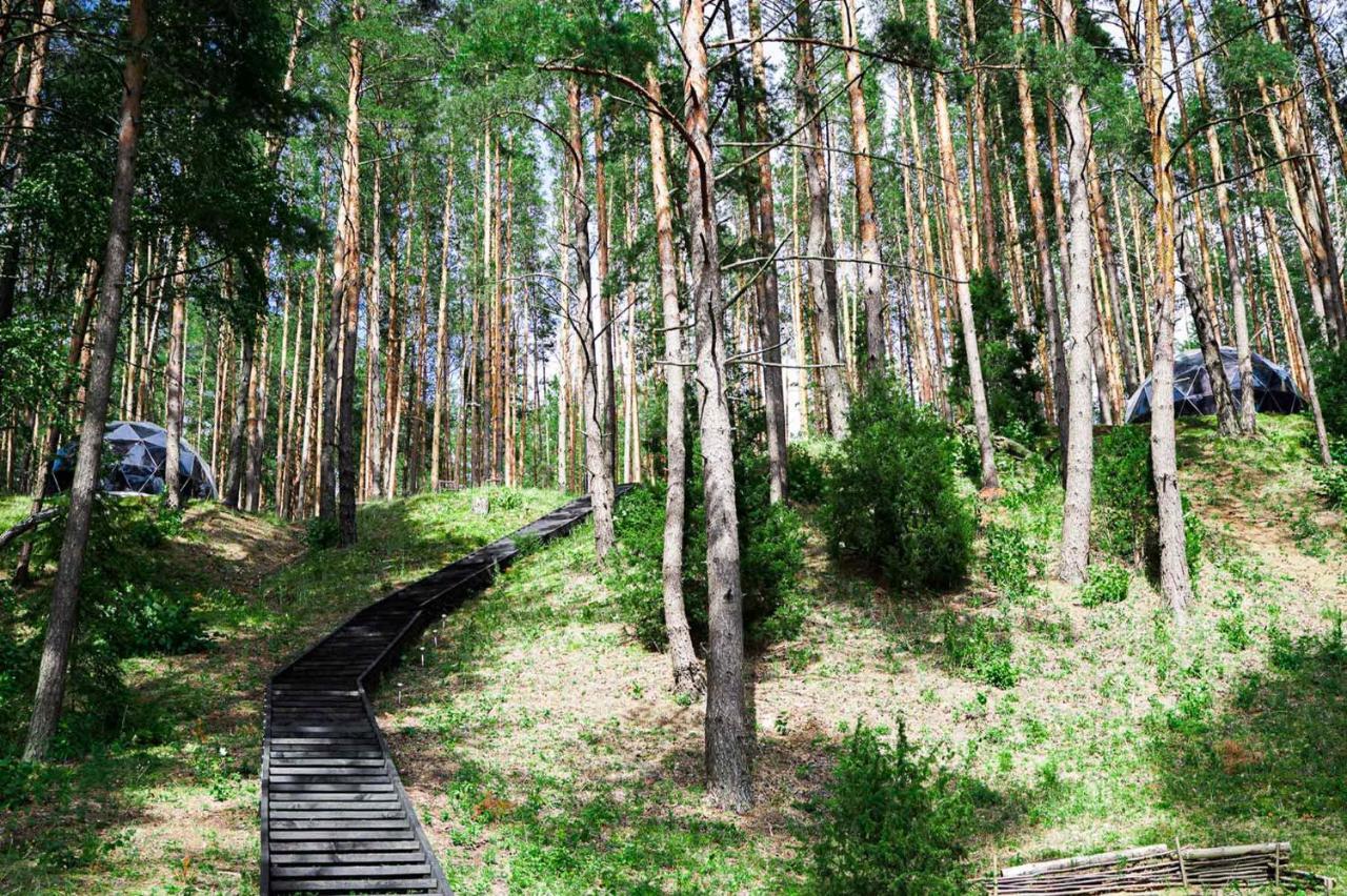 Skywoods.Glamping Villa Molėtai Exteriör bild