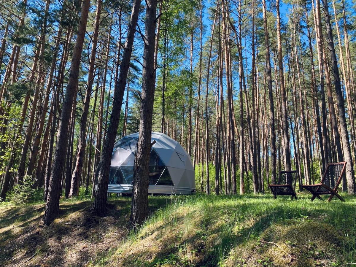 Skywoods.Glamping Villa Molėtai Exteriör bild